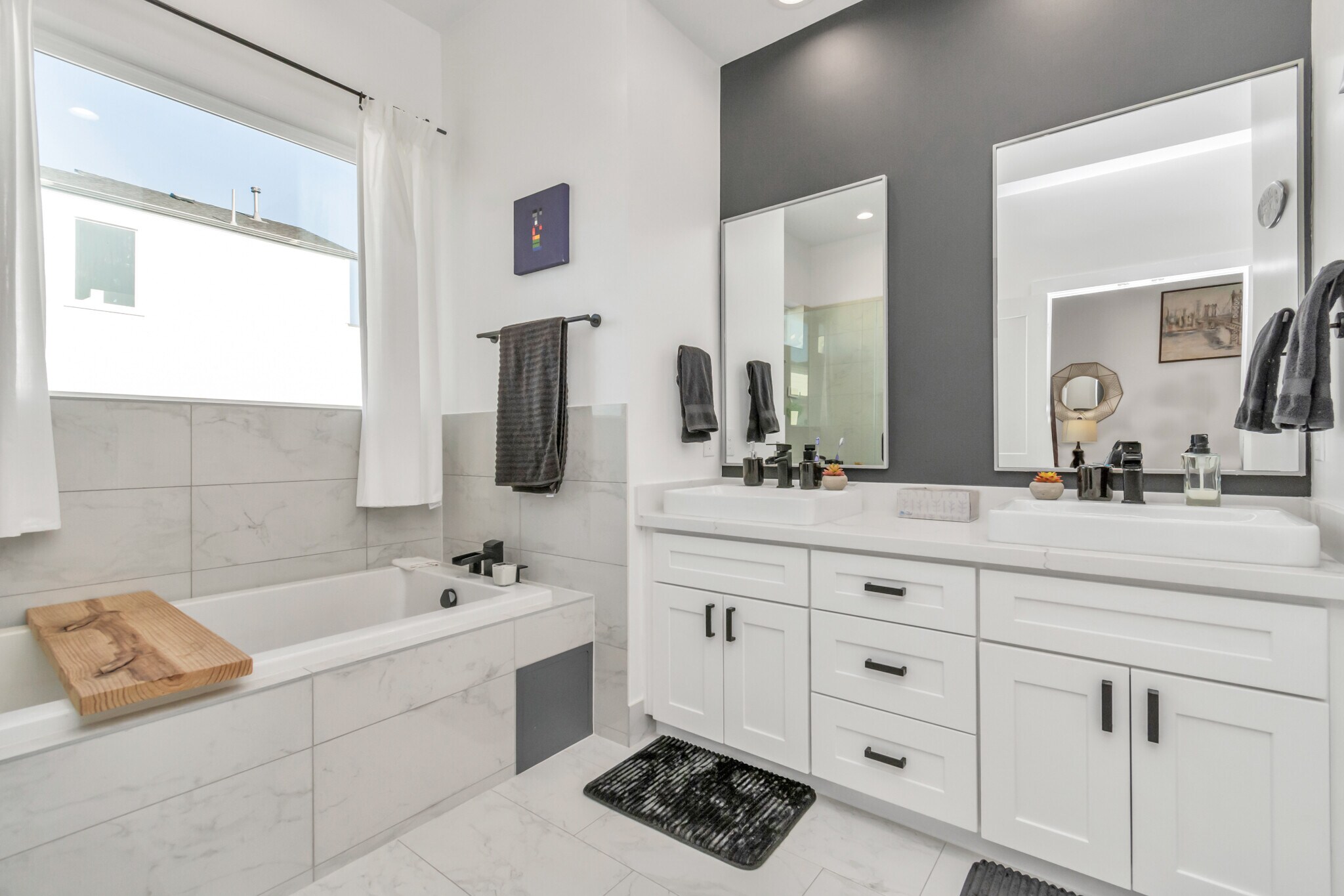 Primary Bedroom on 3rd Floor with two private closets and en-suite bathroom - 1815 Elite Dr