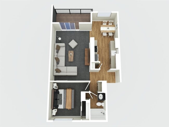 Floorplan - The Roosevelt Apartments