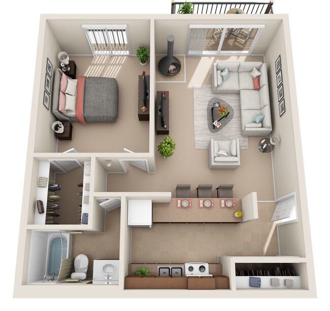 Floorplan - Foxboro Apartments