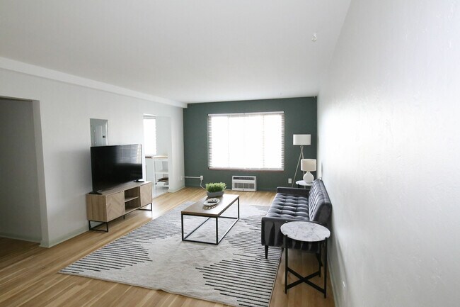 1-lucca living room - Lucca Apartments