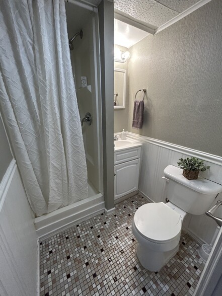 Full bathroom lower level - 327 N Orange St