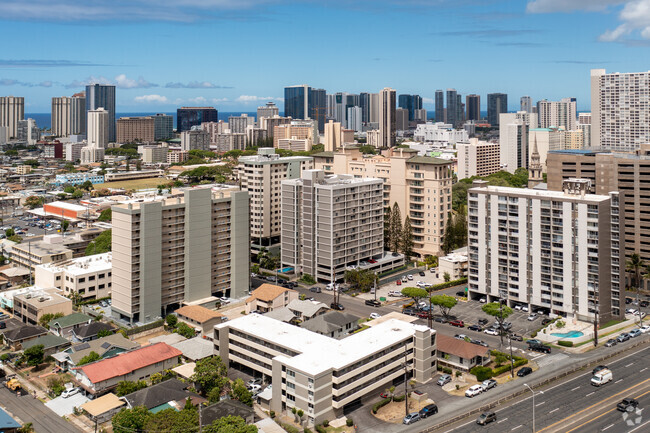 Aerial Photo - Alexander Towers