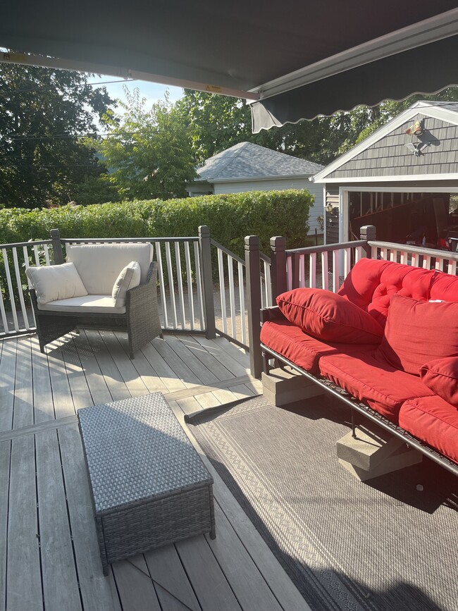 Back porch - 2118 Elm St