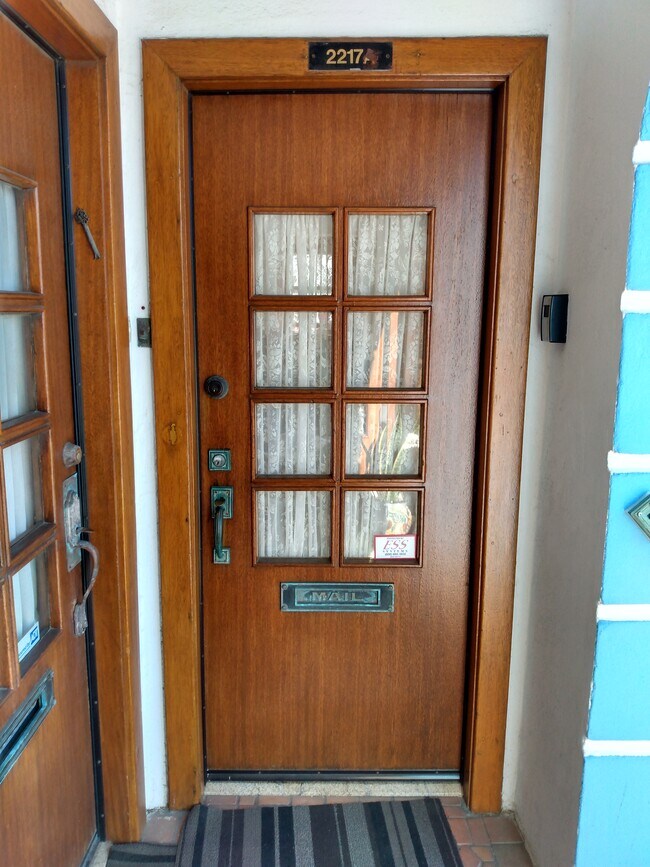 Unit Available - 2217-A - 2213 Ocean Ave