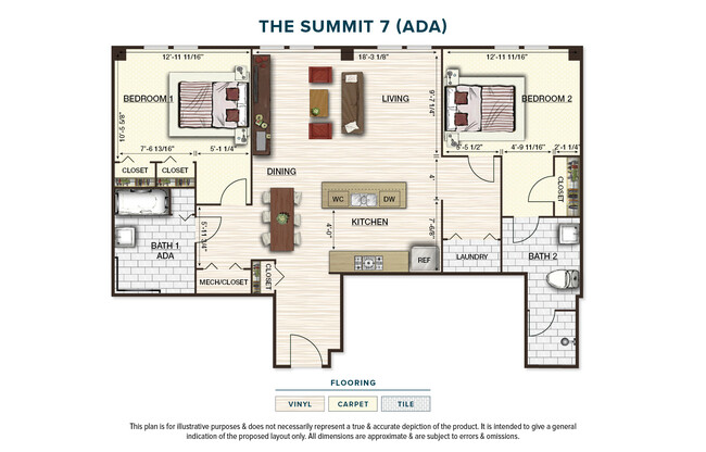 Floorplan - The Pinnacle @ 65