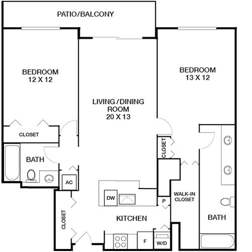 Floorplan - Yacht Club Apartments