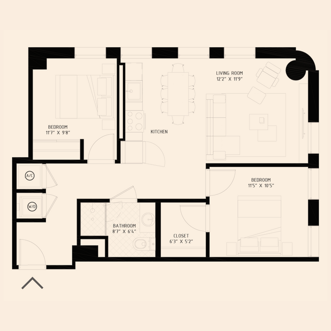 Floorplan - Memoir Warehouse District