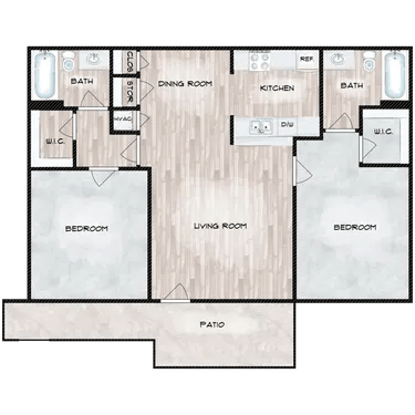 Floorplan - Hidden Cove