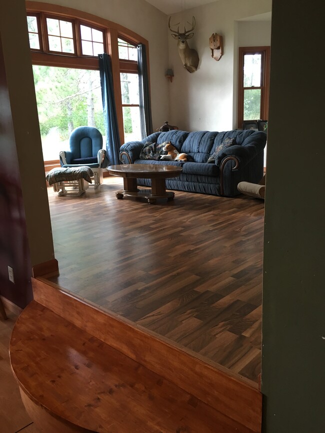 Living Room. New Harwood flooring, large picture window. - 1163 120th Street