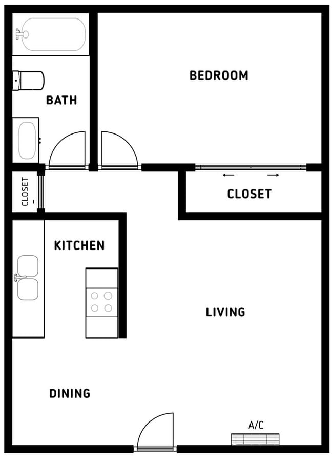 Floorplan - Elm Vista Apartments