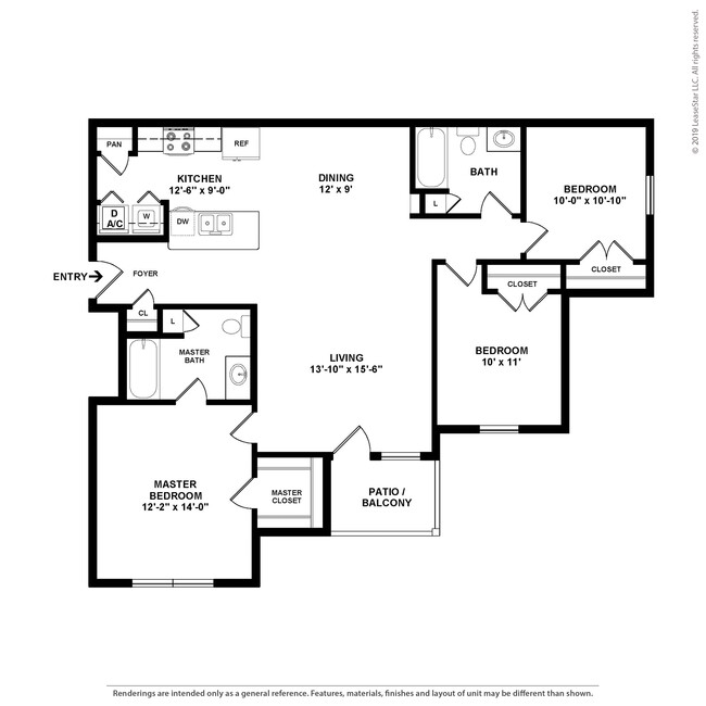 Floorplan - Majors Place