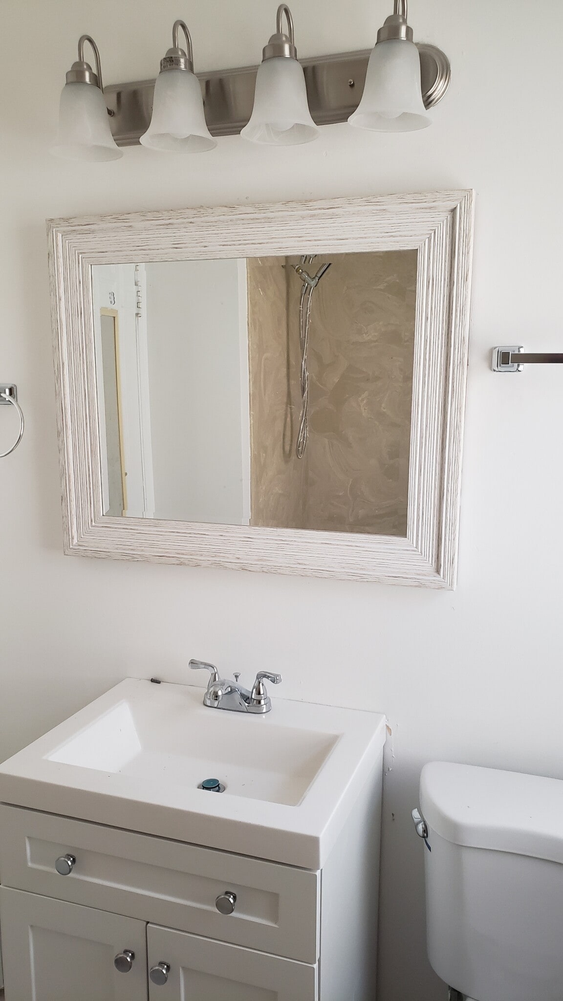 Bathroom remodeled - 7918 Karlov Ave