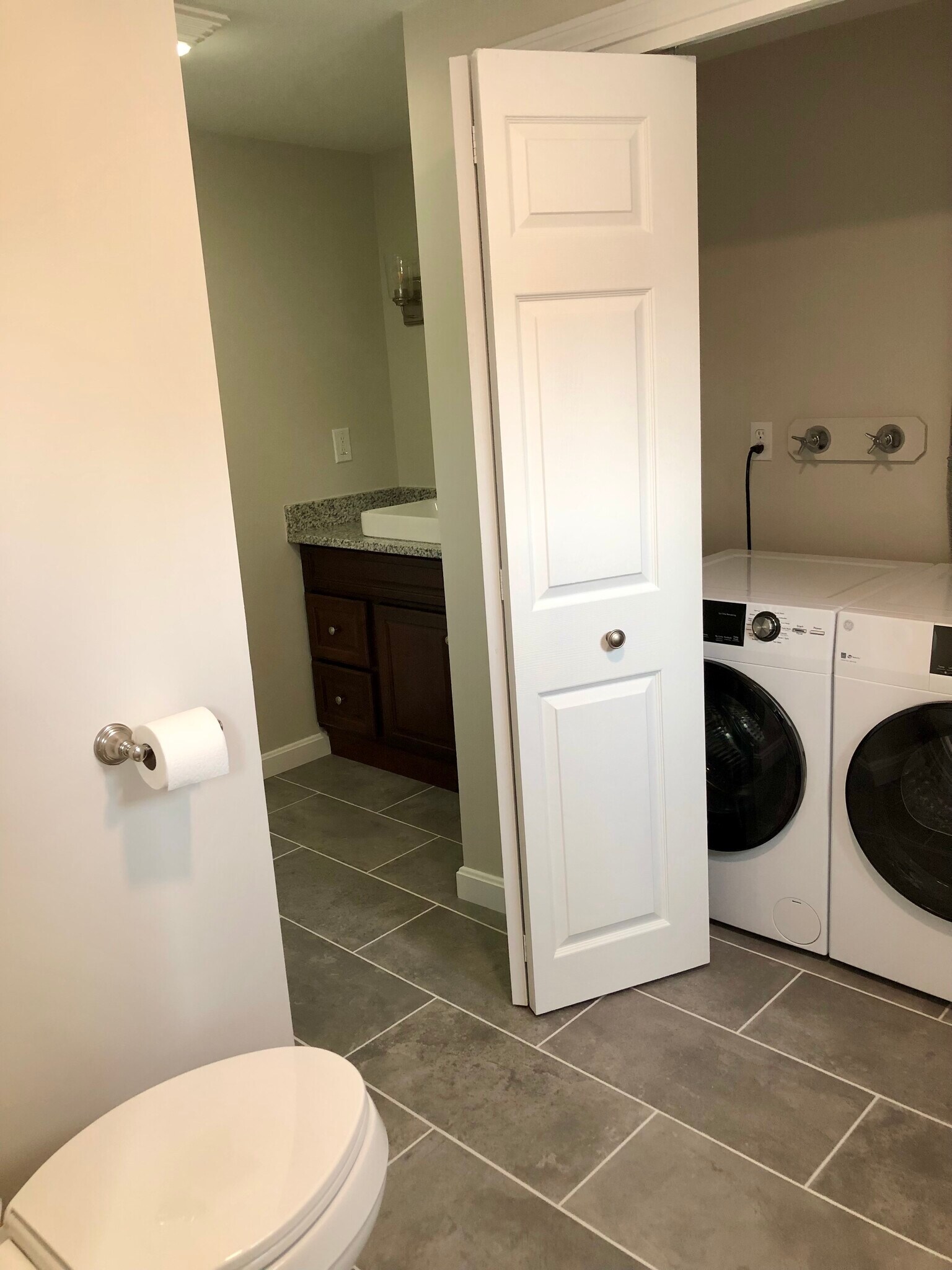 Washer and Dryer in the Bathroom - 3 14th St