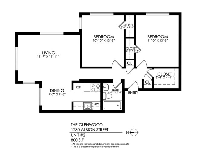 Floorplan - The Glenwood
