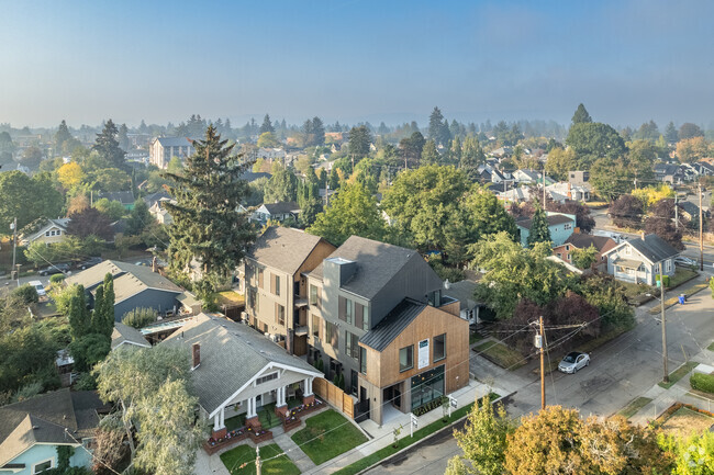 Aerial Photo - Watts Rowhouses