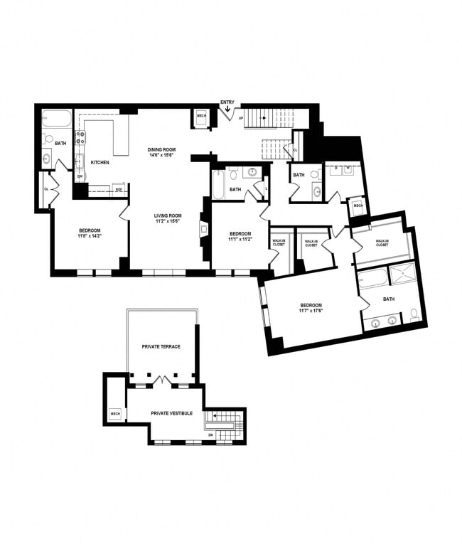 Floorplan - The Woodley