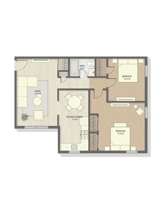 Floorplan - Awbury Manor Apartments