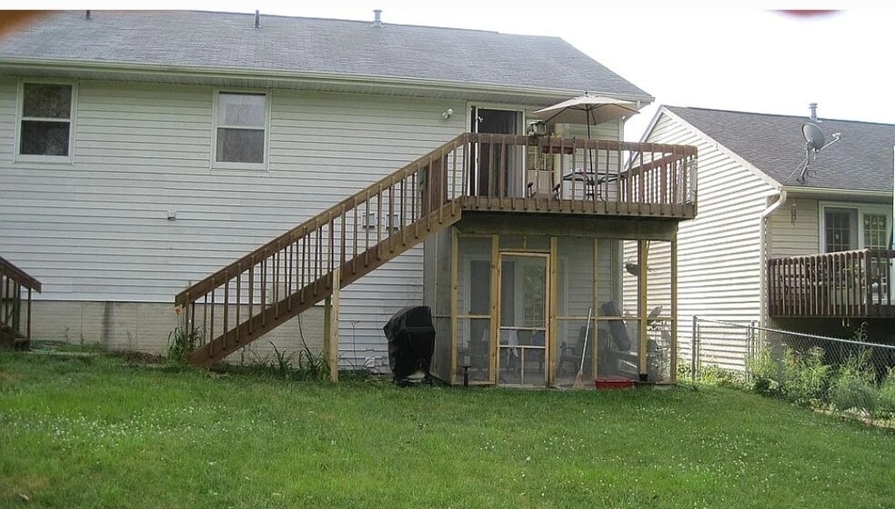 Back side of the property - 541 Westwinds Dr