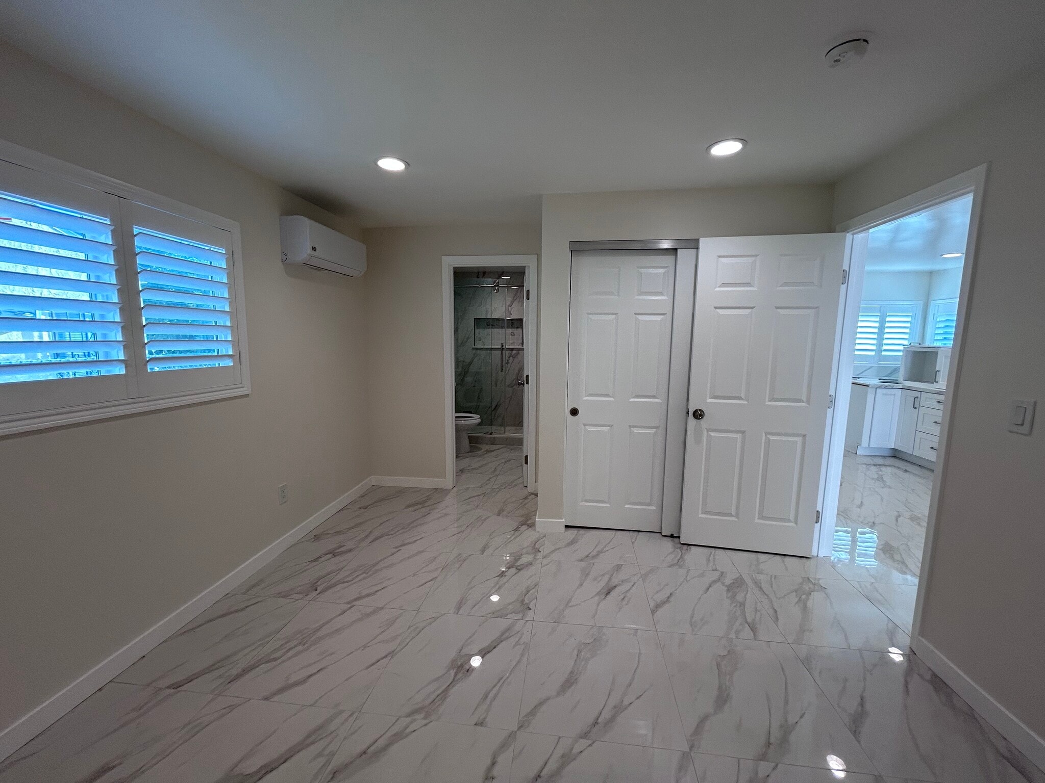 Inside bedroom 2. Restroom 2 (left) - 3241 Prospect Ave