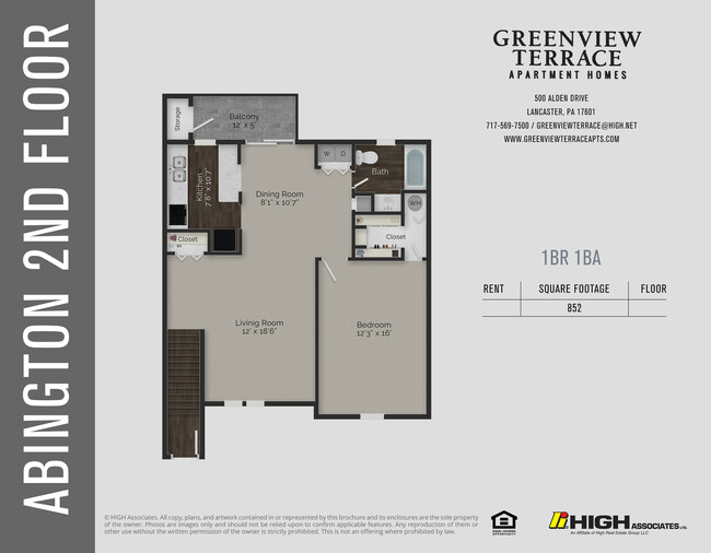 Floorplan - Greenview Terrace