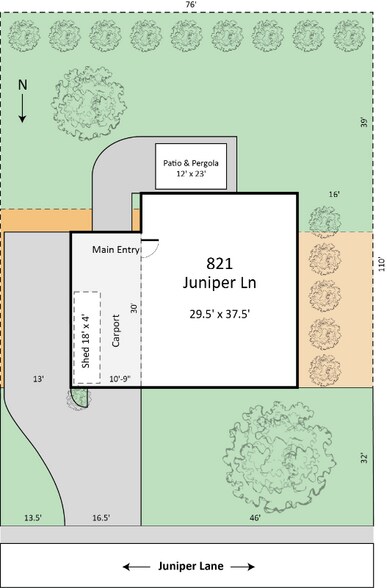 Building Photo - 821 Juniper Ln