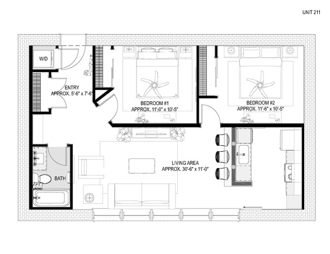 Floorplan - Wilkinson Lofts