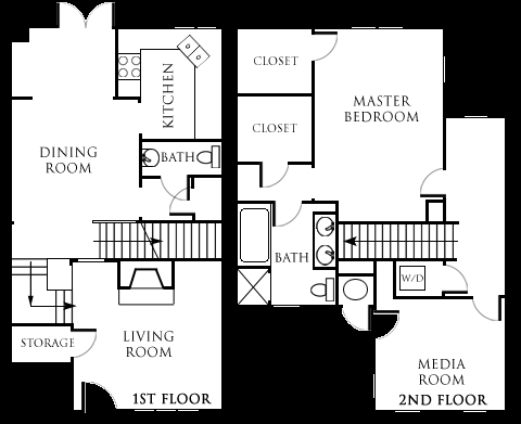 1BR/1.5BA - 7 Fountains