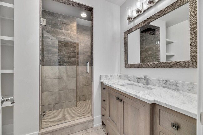 Bathroom with Marble counter top - 38 Gilbert Ave