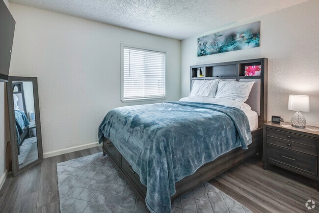 2BR, 2BA - 788SF - First Bedroom - Orchard Crossing Apartments