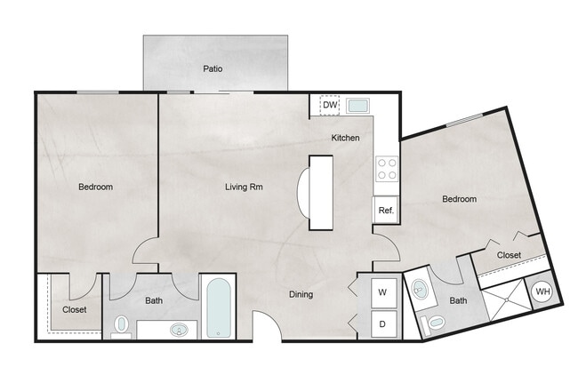 Floorplan - The Retreat at Steeplechase