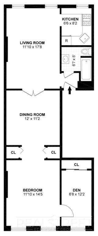 Floorplan - 433 Clinton Street