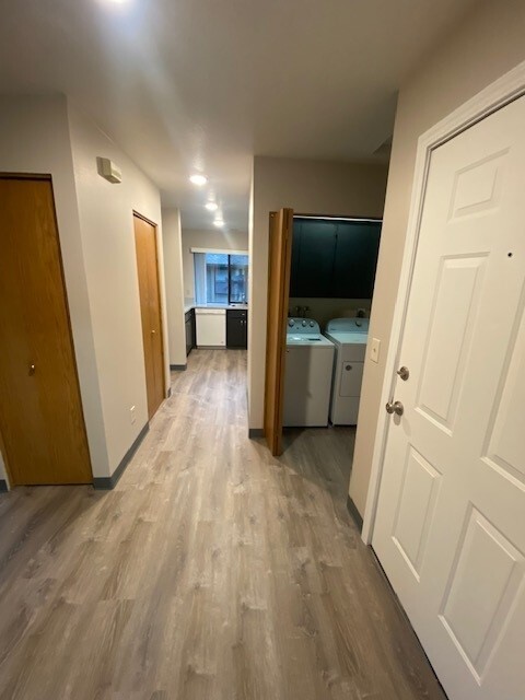 Entry Hall to Kitchen - Maple View Apartments