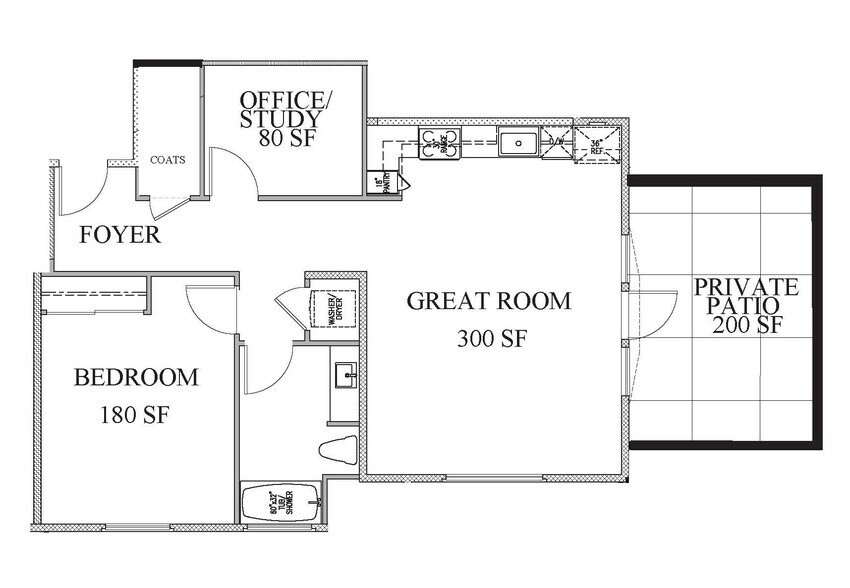 One Bedroom plus Office - 919 39th Ave
