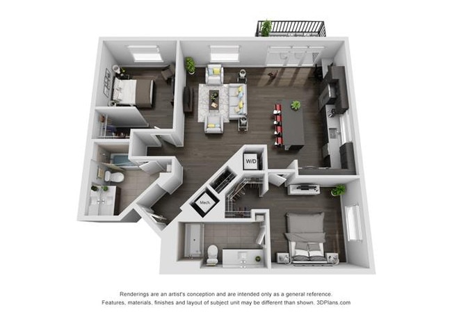 Floorplan - The Residences of Wilmette