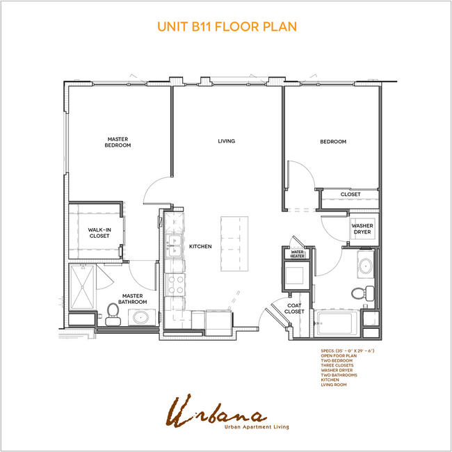 Interior Photo - Urbana Chula Vista Luxury Apartments