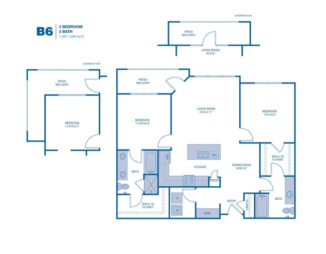 Floorplan - Windsor Addison Apartments
