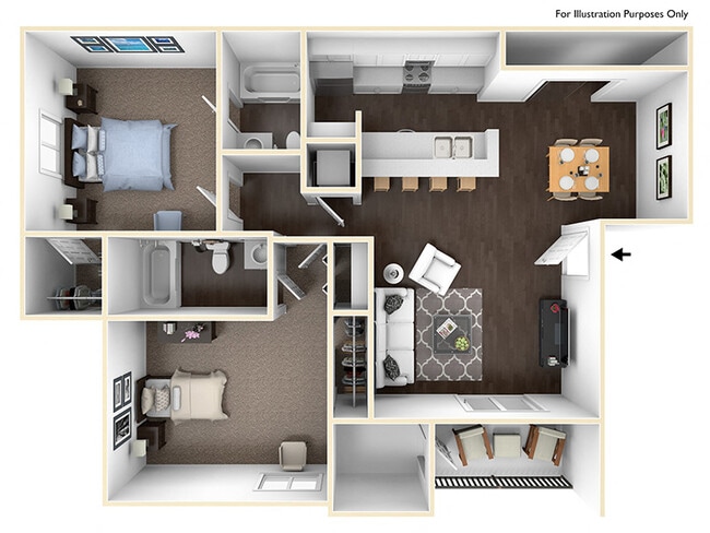 Floorplan - Falls at Arden