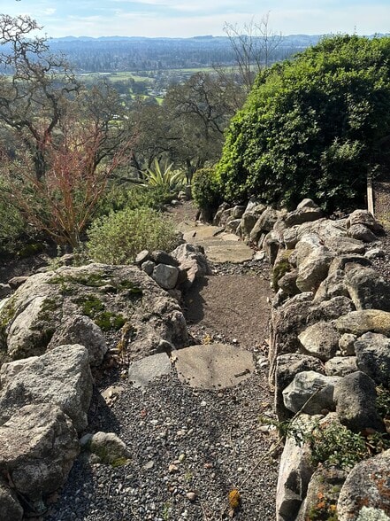 Terraced areas with walk ways - 1000 Warrington Rd