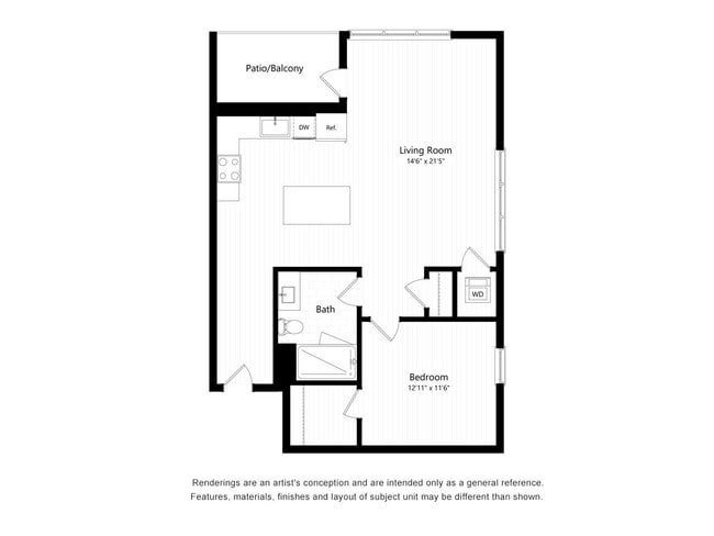 B1 floor plan The Louise 4850 - The Louise 4850