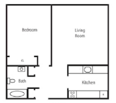 1BR/1BA - 28 West Apartments List