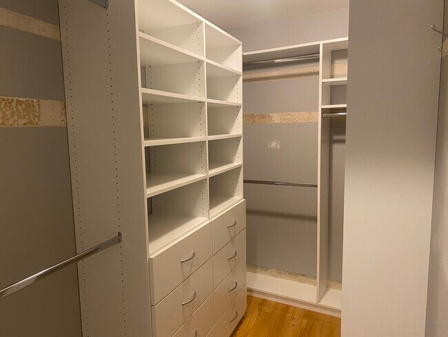 Updated walk in closet - 666 Oakland Ave