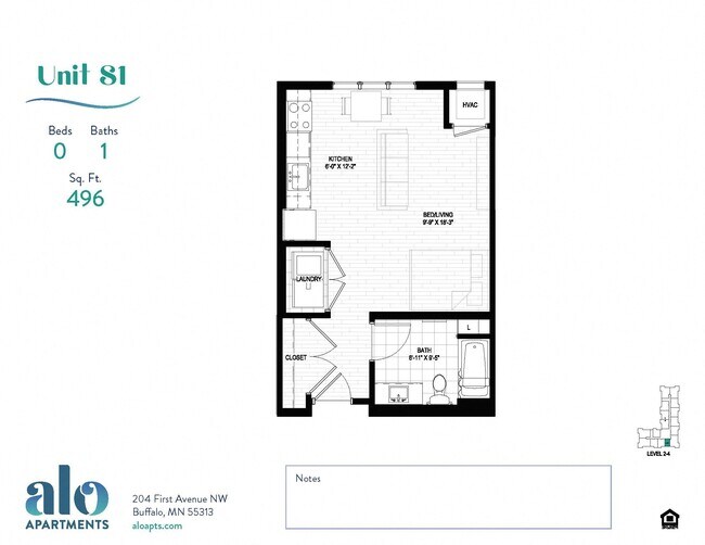 Floorplan - Alo Apartments