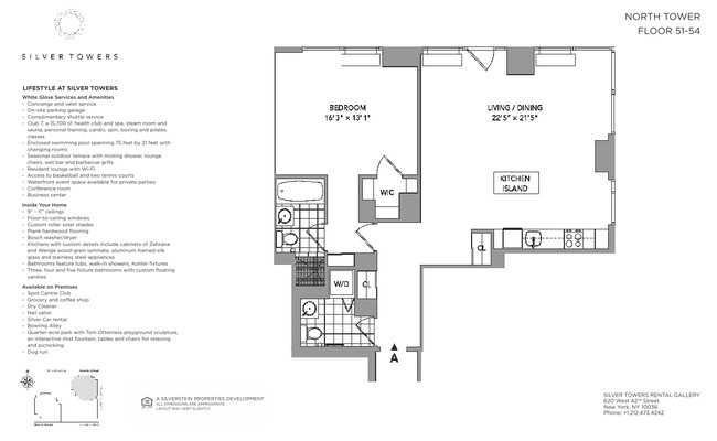 Floorplan - Silver Towers