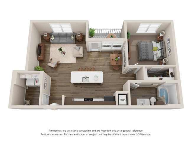 Floorplan - Aliso Briargate Apartments