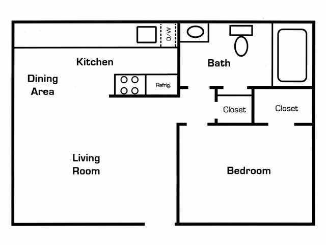 1BR/1BA - Sierra Terrace East