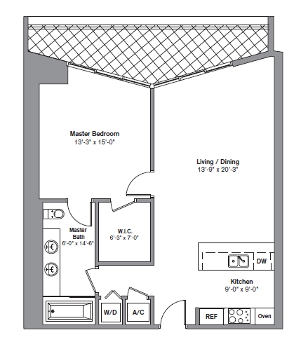 1BR/1BA - Icon Brickell Tower 2