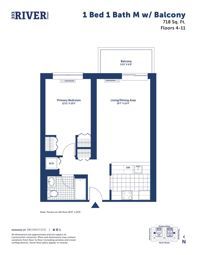 Floorplan - 333 River Street