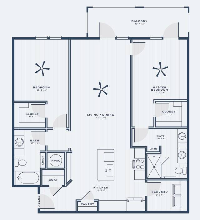 B3 Floorplan - The Port House