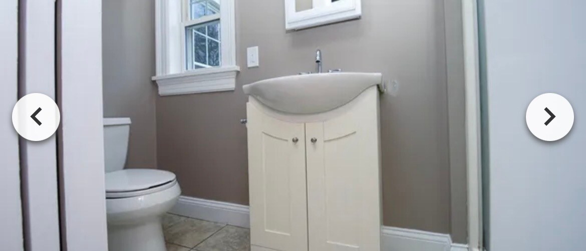 Bathroom with stand up shower - 126 N College St