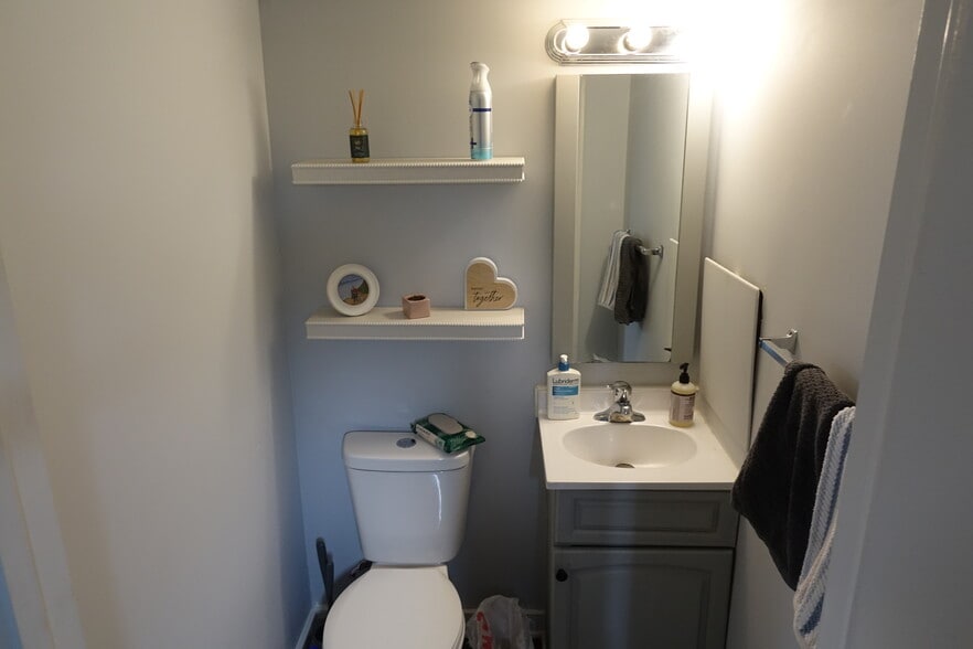 Basement half bath - 829 3rd Ave